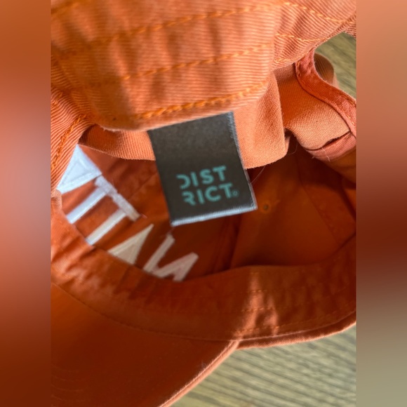 Orange distressed hat. Native. EUC - Picture 2 of 3